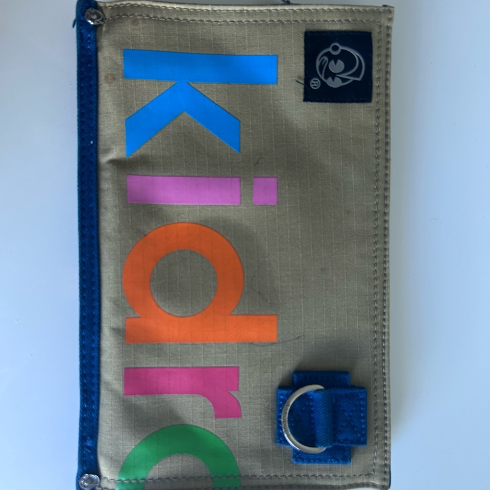 Kipling Blue and Orange Casual Bag